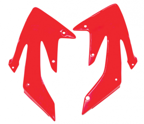 CRF250R'04-09 - UFO Radiator Shrouds Red